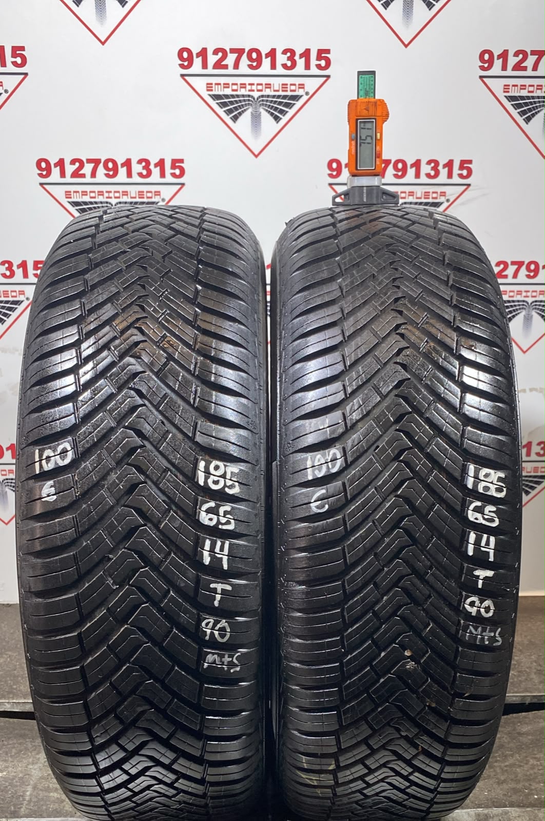 CONTINENTAL ALLSEASONCONTACT USADO M+S 185/65 R14 90 T